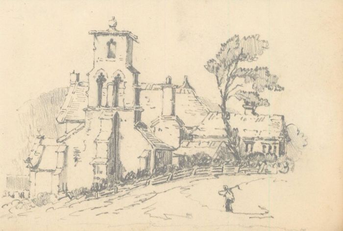 Two 19th Century Graphite Drawings - Victorian Studies