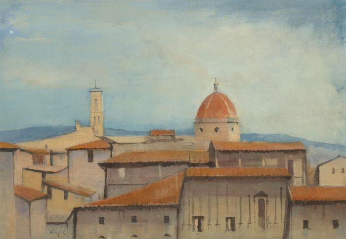 William Eyre (1891-1979) - Signed Mid 20th Century Watercolour, View of Florence