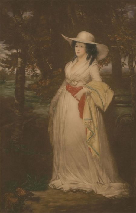 Frank Sternberg (1859-1923) - Late 19th Century Mezzotint, An Elegant Lady