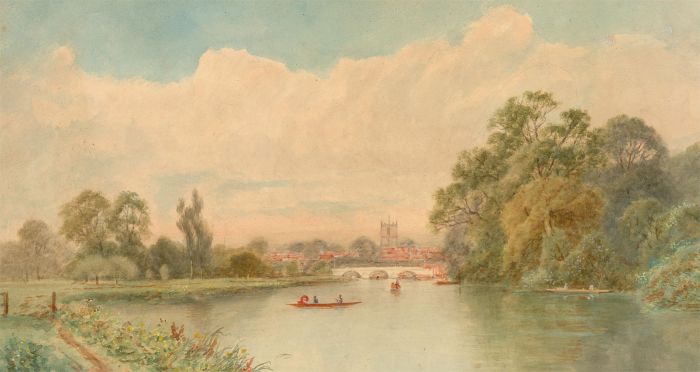 Allan - 19th Century Watercolour, Henley on Thames