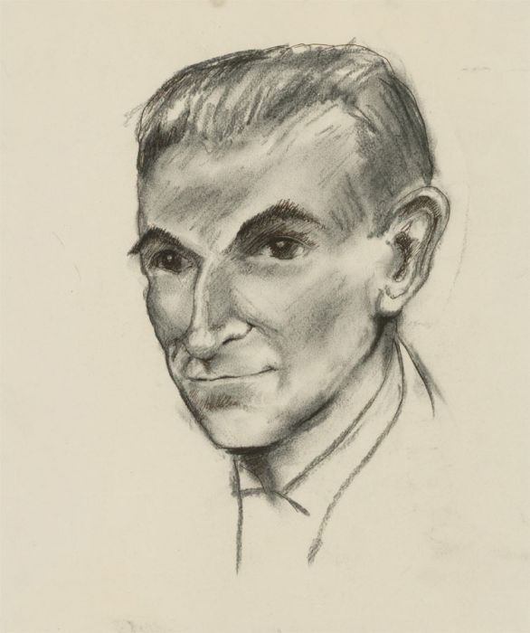 Mary Pierce - Set of Three 20th Century Graphite Drawings, Portrait Studies