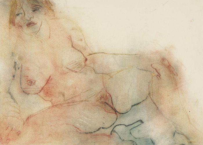 Inge Clayton FRSA (1942-2010) - 1989 Etching, Otto's Woman