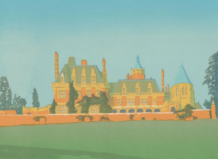 John Coleby - 1986 Silkscreen, Minley Manor