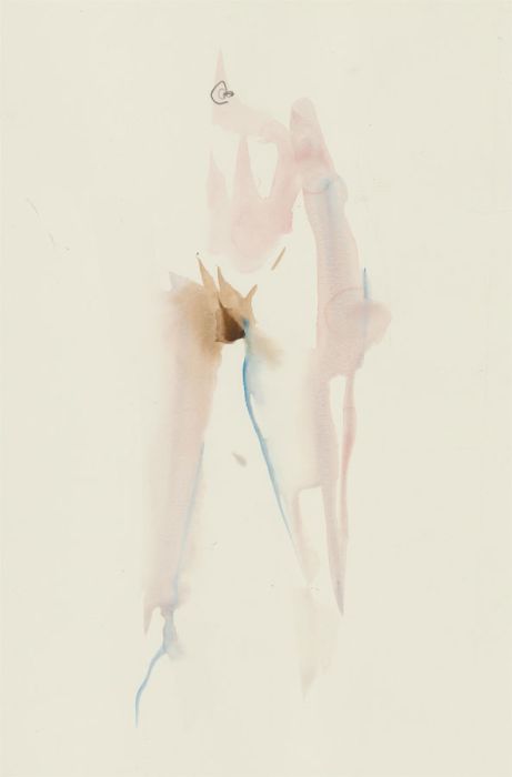 Richard O'Connell (b.1947) - Contemporary Watercolour, Nude, Standing