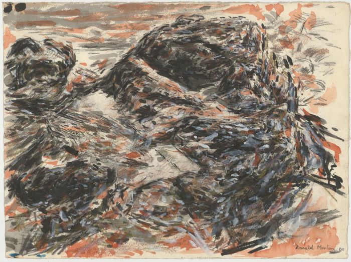 Ronald Morton (b.1918) - Signed 1960 Mixed Media, Abstract Composition