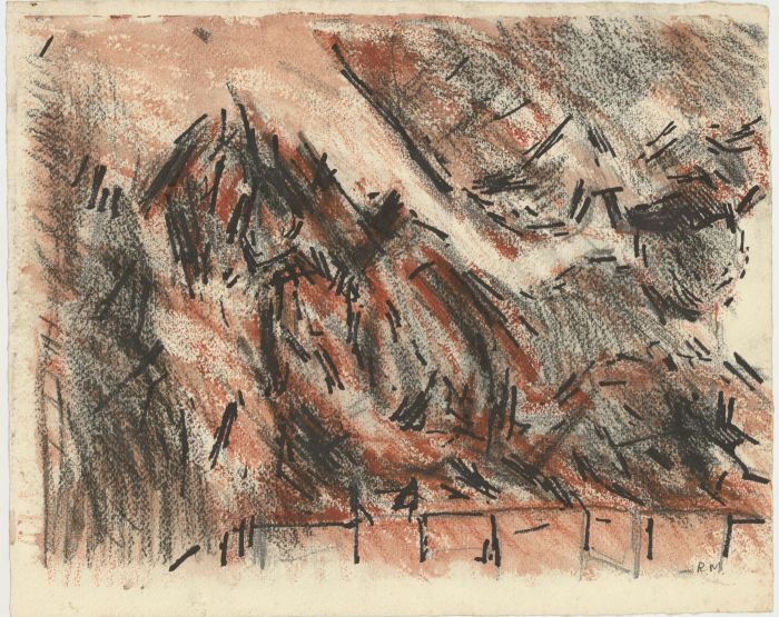 Ronald Morton (b.1918) - Signed 20th Century Mixed Media, Abstract Marks