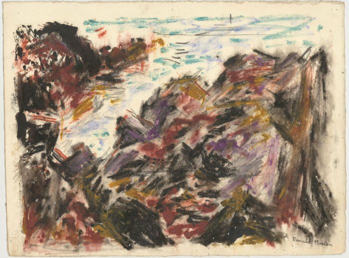Ronald Morton (b.1918) - Signed 20th Century Mixed Media, Vibrant Expressionism