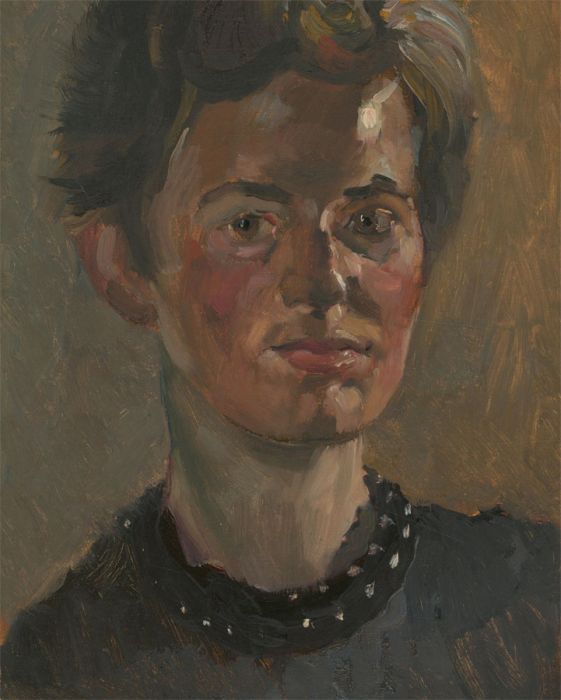 John Cherrington (1931-2015) - 20th Century Oil, Portrait of a Young Person