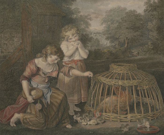 P. W. Tompkins after Sir Joshua Reynolds - 19th Century Engraving, The Children