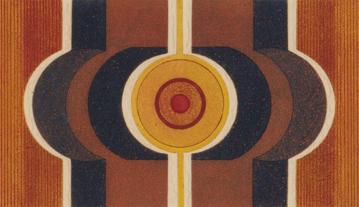 Teh H. Kwong - 1971 Etching, Theme 'O' Five