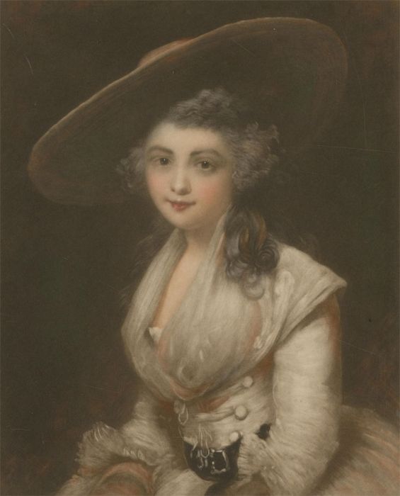 After Sir Joshua Reynolds - 1913 Mezzotint, Portrait of Lady Anne Bingham