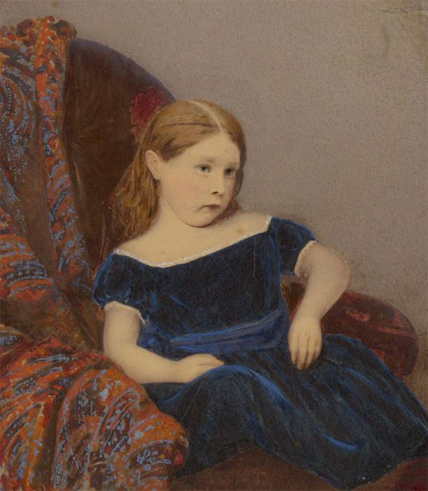 Early 20th Century Photograph - Portrait of a Young Girl Seated