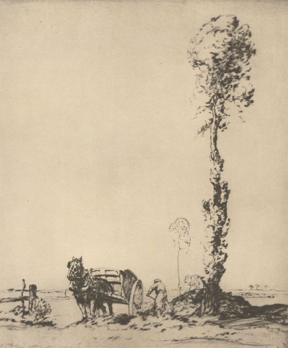 After Ernest Herbert Whydale ARE (1886-1952) - Pair of Lithographs, Eventide