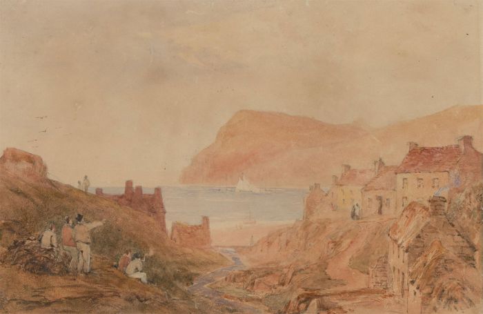 Follower of John Callow - Late 19th Century Watercolour, Harbour View