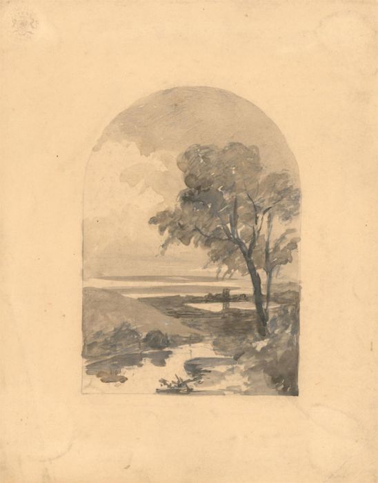 Early 19th Century Watercolour - Landscape View