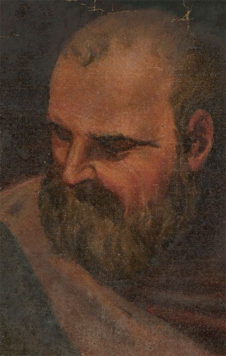 Van Weyenbergh Family Portfolio - Late 19th Century Oil, Bearded Man