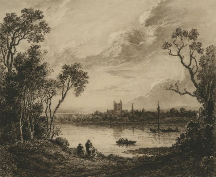 After Thomas Gainsborough (1727-1788) - Late 19th Century Etching, Worcester