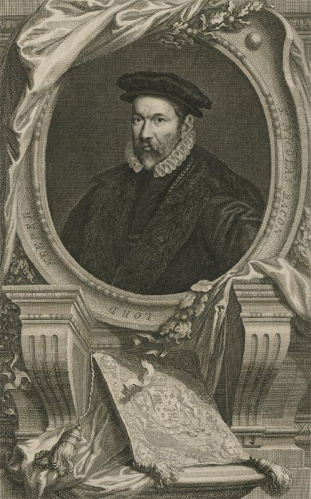 Jacobus Houbraken (1698-1780) - Early 19th Century Engraving, Sir Nicholas Bacon