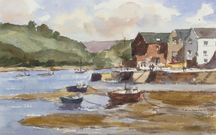John A. Case - Three 20th Century Watercolours, Bristol Scenes