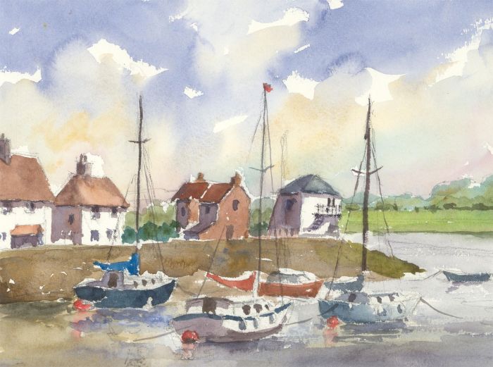 John A. Case - Contemporary Watercolour, Pill