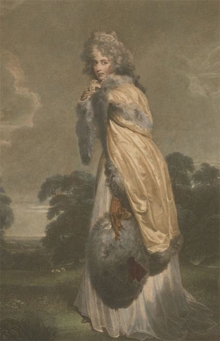 Francesco Bartolozzi RA - 19th Century Stipple Engraving, Miss Elizabeth Farren