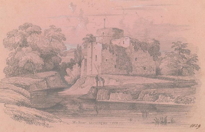 A Collection of Three Early 19th Century Graphite Studies - Landscape Drawings