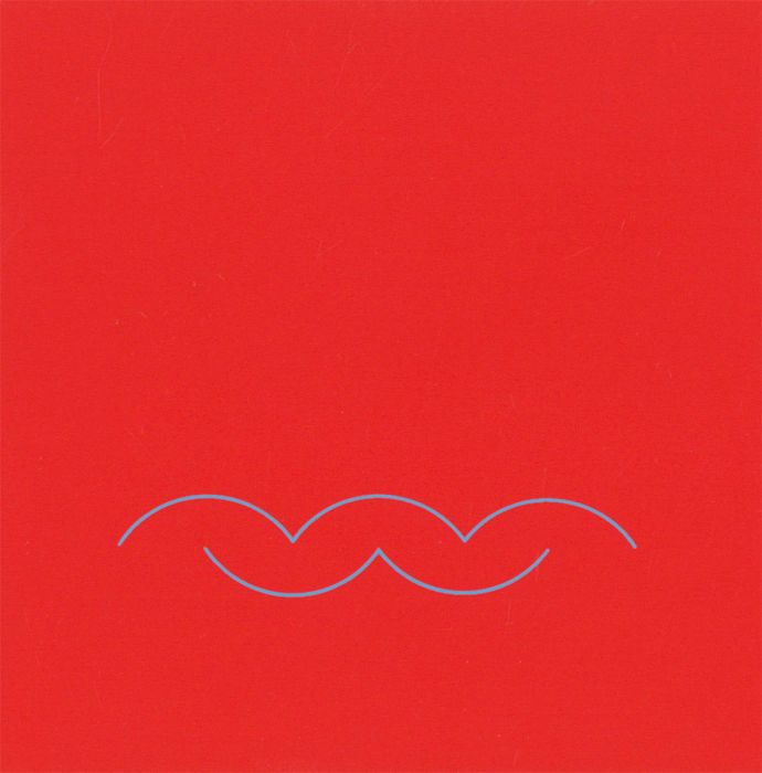 Richard de Peaux  - 1983 Silkscreen, Exhaled Among Angels a Smile Respires
