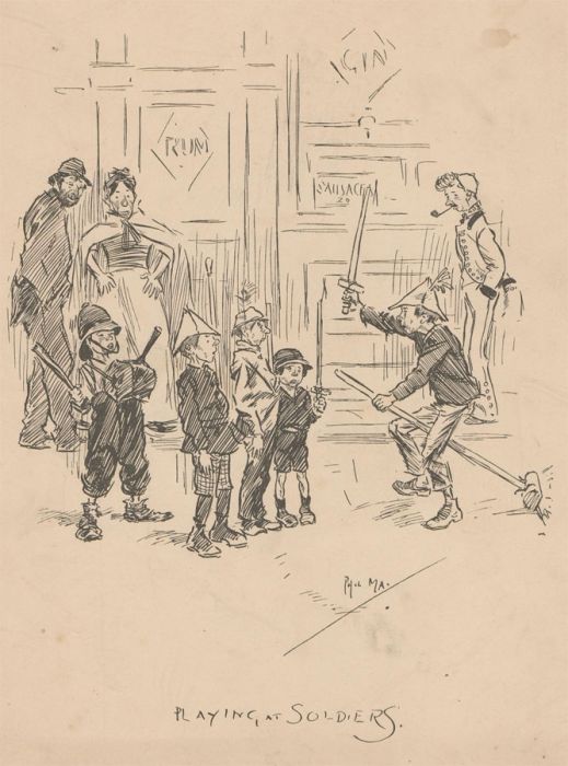 Phil May (1864-1903) - Collection of Late 19th Century Lithographs, Guttersnipes