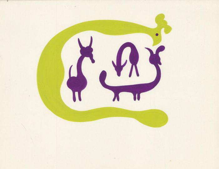 Arthur Mitson - Mid 20th Century Gouache, The Surreal Zoo