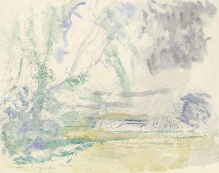 Frank Griffith (1889-1979) - Early 20th Century Watercolour, Foxton Farm