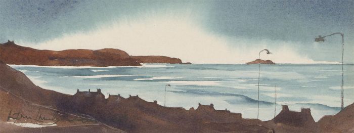Lynn Llewellyn Davies - Signed Contemporary Watercolour, Pembrokeshire, Wales