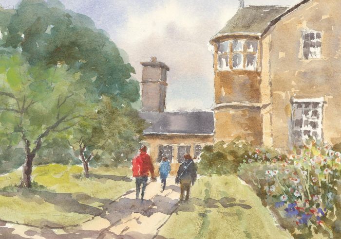 John A. Case - Signed Contemporary Watercolour, One Fine Day