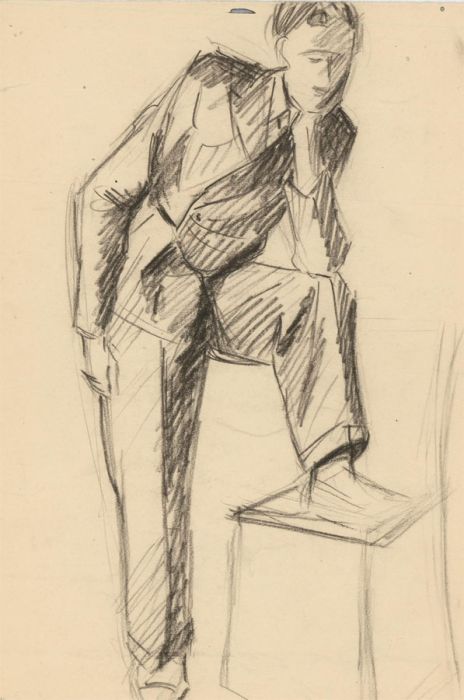 Over 20 Mid 20th Century Graphite Drawing - Portfolio of Drawings and Prints