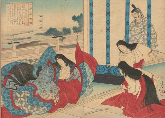 Toyohara Chikanobu (1838–1912) - Early 20th Century Japanese Woodblock, Diptych