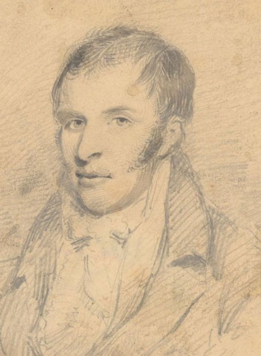 Early 19th Century Graphite Drawing - The Regency Gentleman