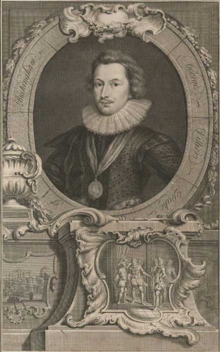 Jacobus Houbraken - 18th Century Engraving, George Villiers, Duke of Buckingham