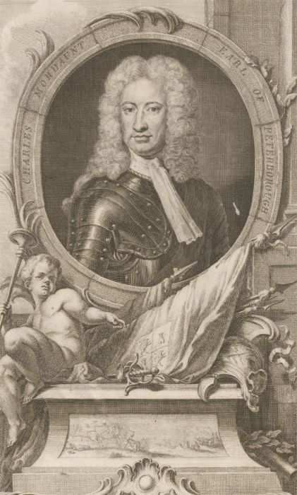 Jacobus Houbraken - Early 19th Century Engraving, Charles Mordaunt