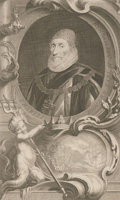 Jacobus Houbraken - Early 19th Century Engraving, Charles Howard