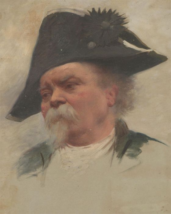 Alfred William Strutt (1856-1924) - Late 19th Century Oil, The Gentleman