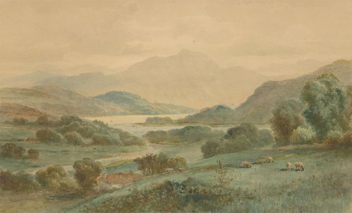 Ralph Morley (fl.1870-1900) - Late 19th Century Watercolour, Ben Venue