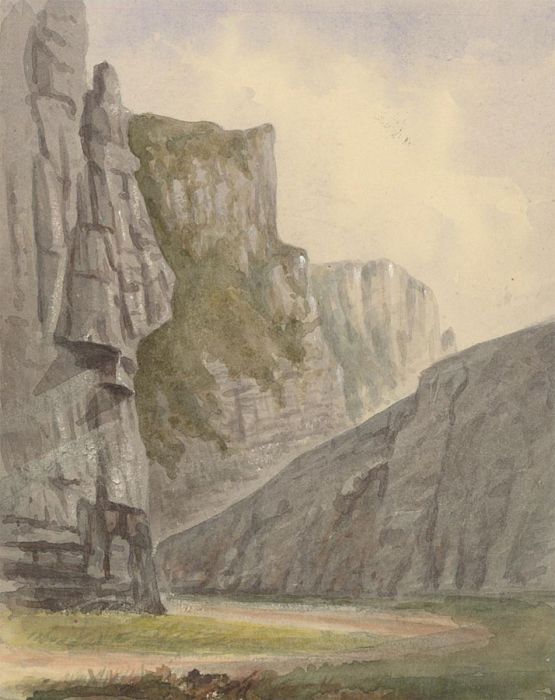 Margaret Forde Hancock - A Pair of 1879 Watercolours, At Cheddar