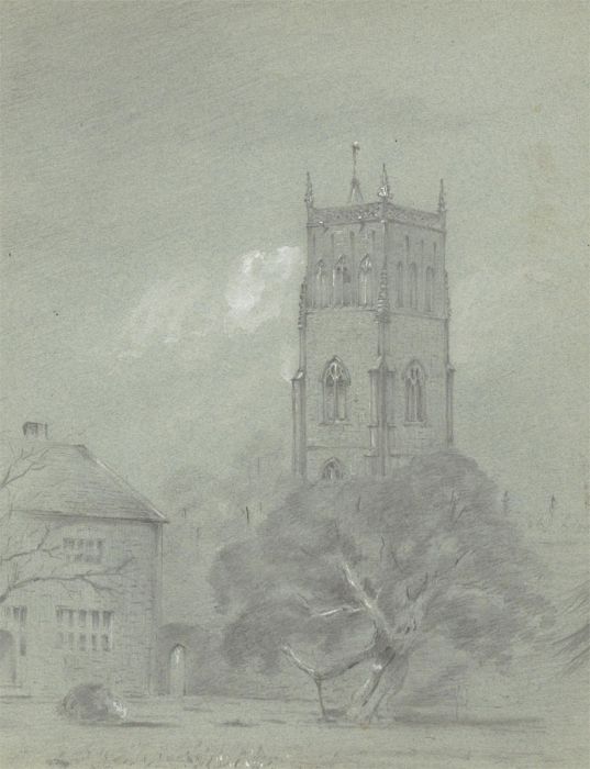 Margaret Forde Hancock - A Pair of Late 19th Century Graphite Drawings, Cheddar