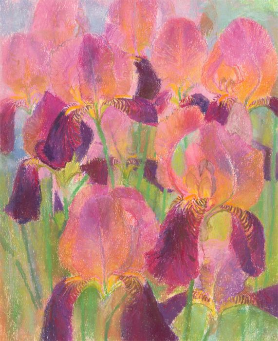 John Ivor Stewart PPPS (1936-2018) - Pastel, Vibrant Floral Composition II
