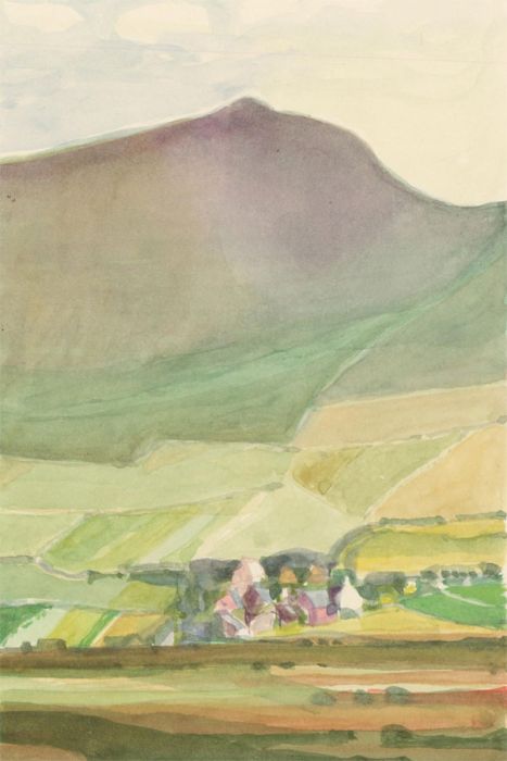 John Ivor Stewart PPPS (1936-2018) - 1968 Watercolour, Kerry, Ireland