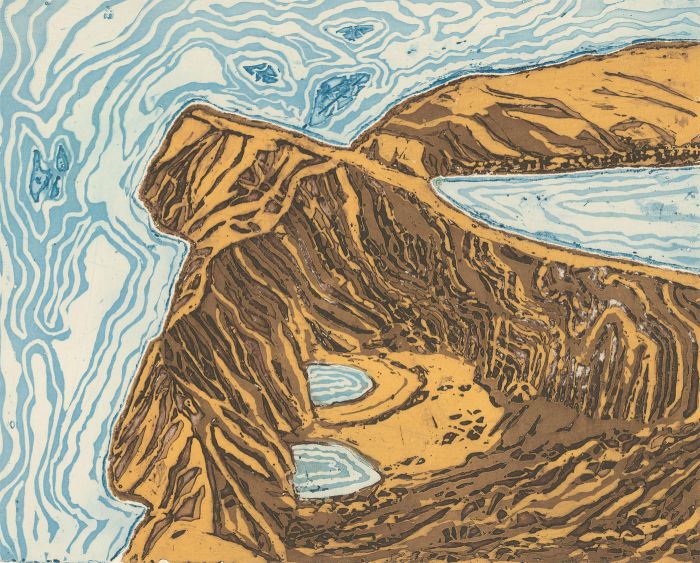 Margaret Estelle Zelda Levinson - 20th Century Aquatint, Lulworth
