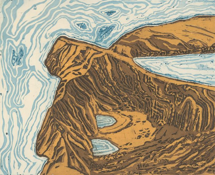 Margaret Estelle Zelda Levinson - 20th Century Aquatint, Lulworth