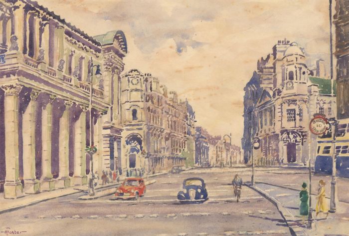 Henry E. Foster (1921-2010) - Mid 20th Century Watercolour, Colmore, Birmingham