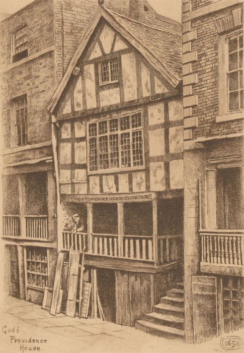 Set of Nine Early 20th Century Etchings - Architectural Street Scenes
