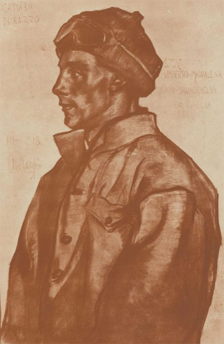 Aldo Carpi (1886-1973) - Mid 20th Century Lithograph, Umberto Maddalena
