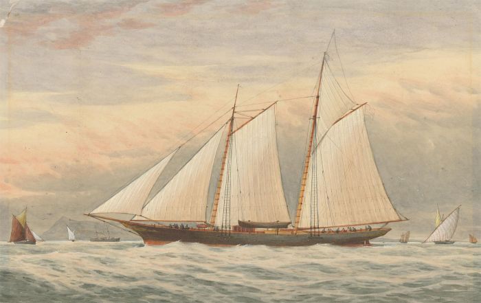 Mid 20th Century Watercolour - Sailing Ship